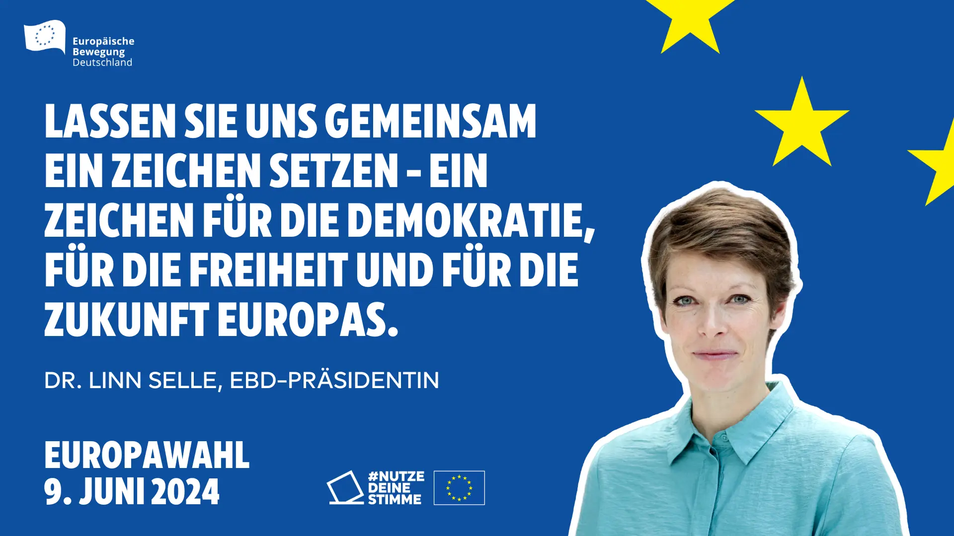 EBD EU-Wahl 2024 Kampagne